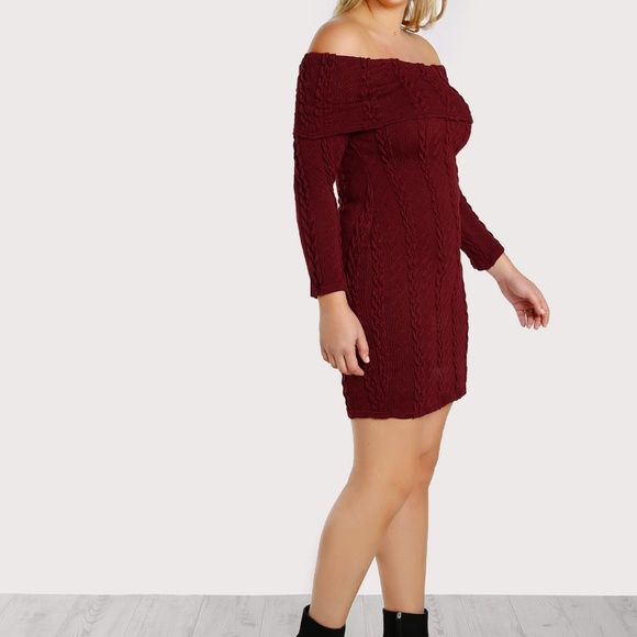 Plus Size Candace Ribbed Knit Bodycon - Picture 5 of 5